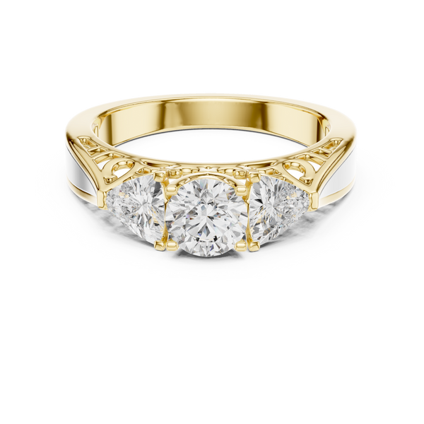 Threestone Ring