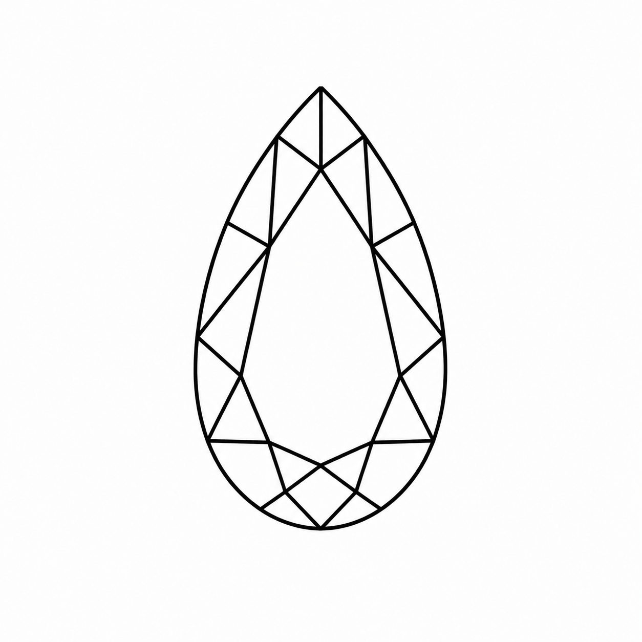 Pear Cut Diamond