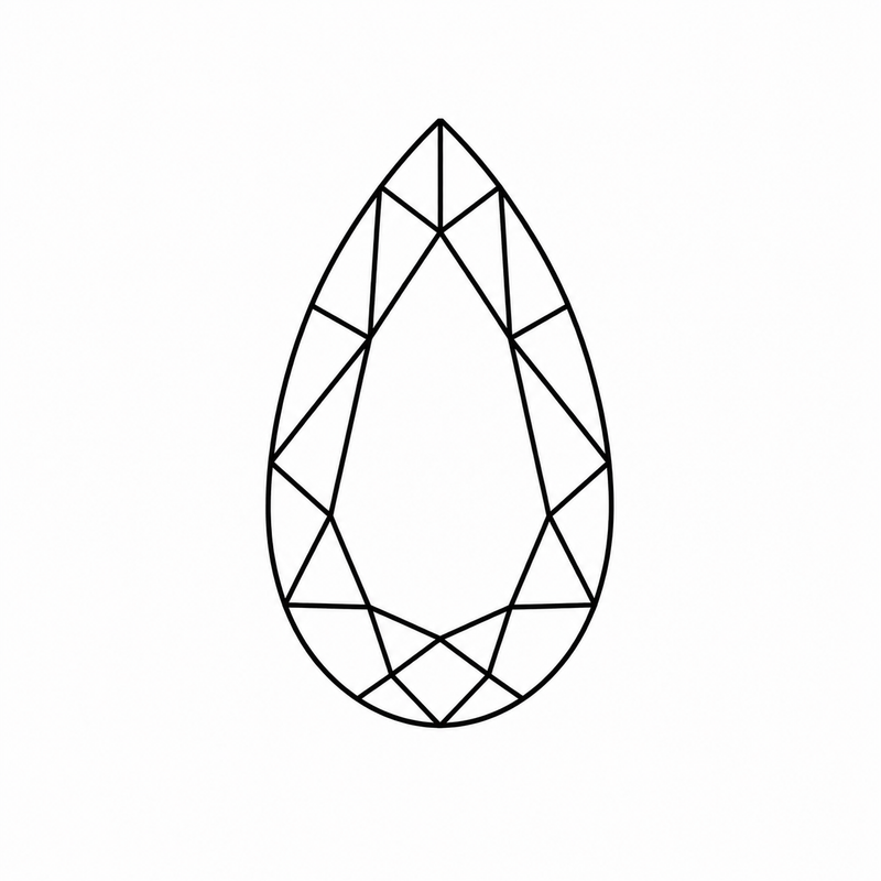 Pear Cut Diamond