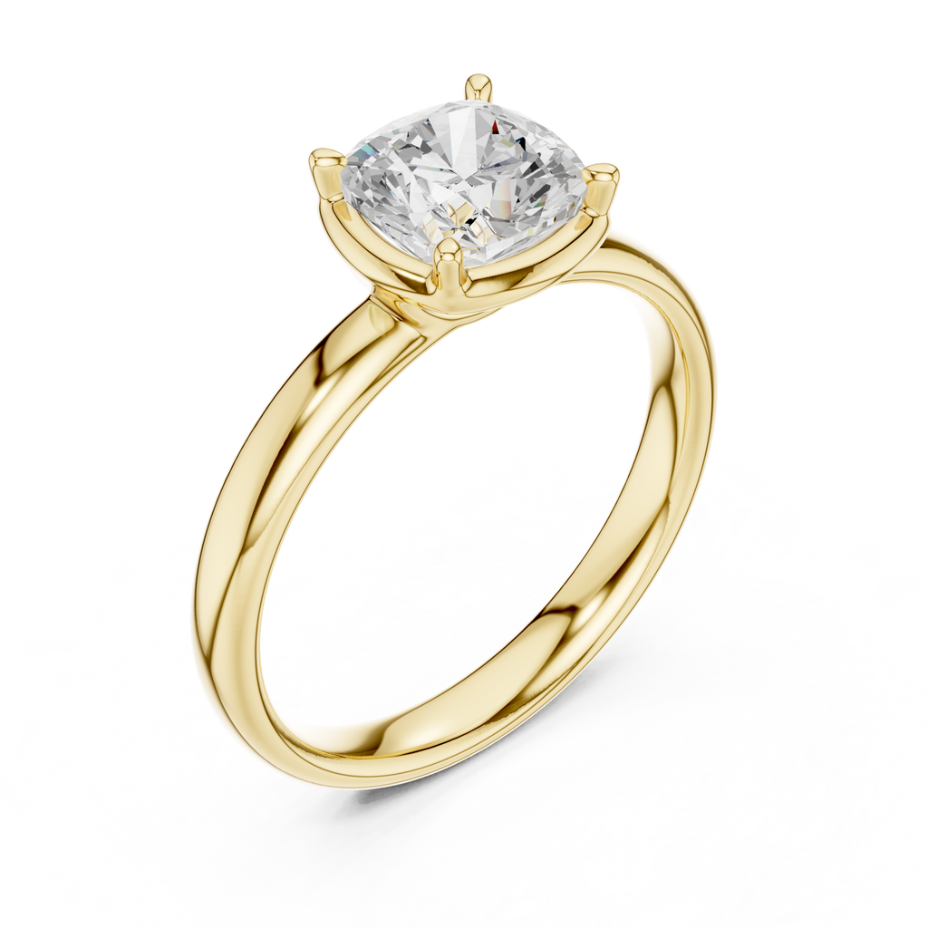 Elisara Cushion Diamond Ring