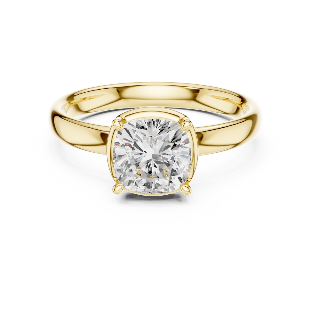 Elisara Cushion Diamond Ring