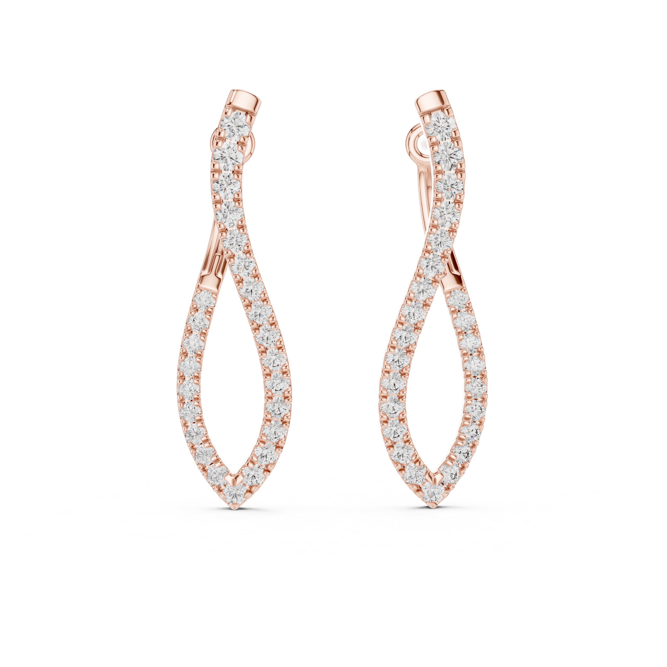 Seraphina Diamond Drop Earrings