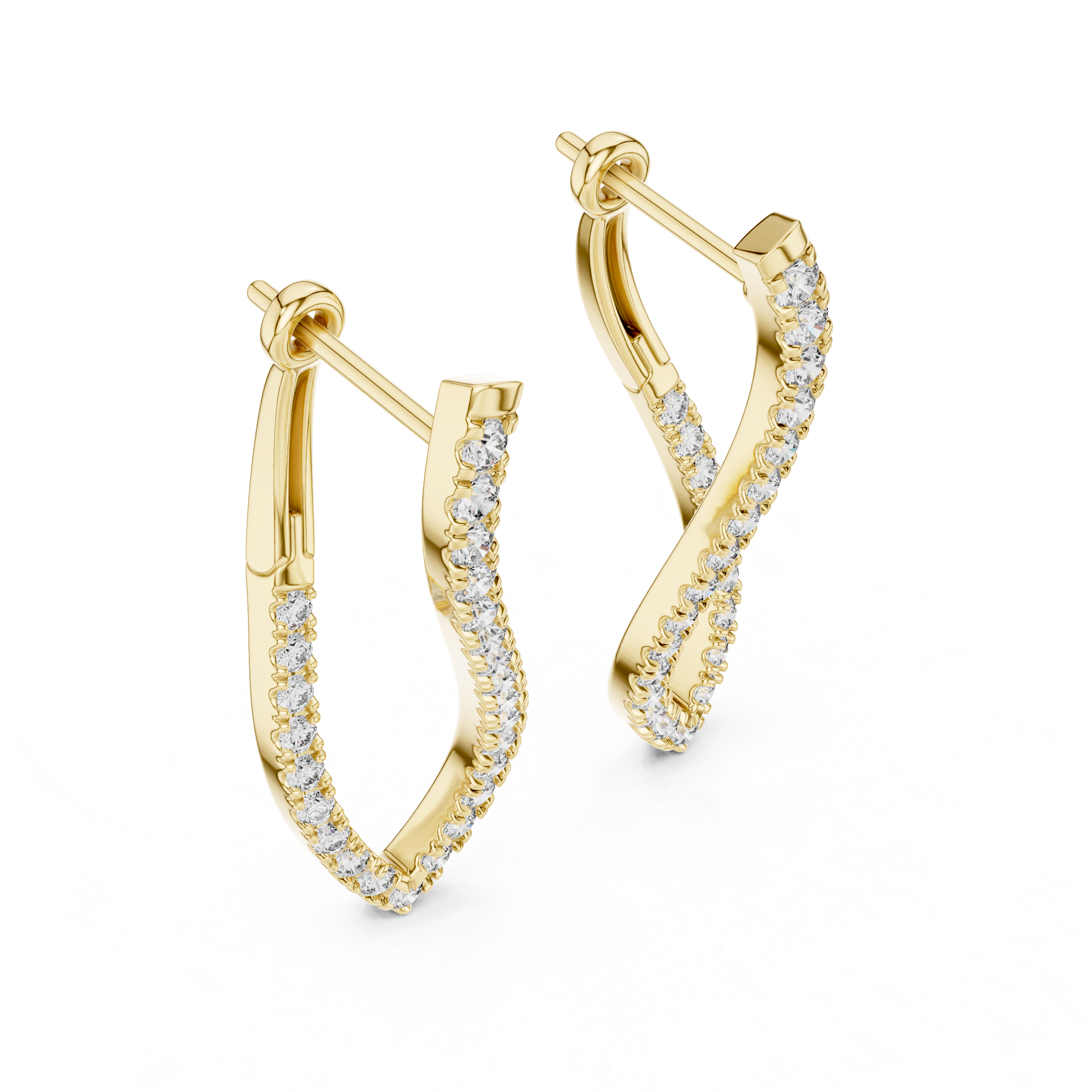 Seraphina Diamond Drop Earrings