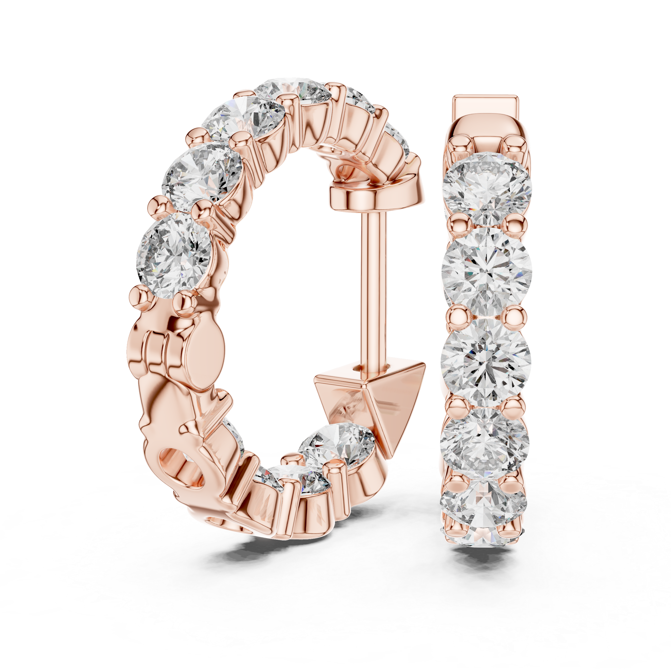 Elowen Diamond Hoops