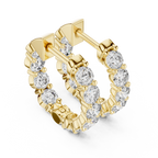 Elowen Diamond Hoops