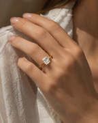 Evelle Princess Solitaire Ring