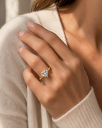 Avelisse Heart Solitaire Ring