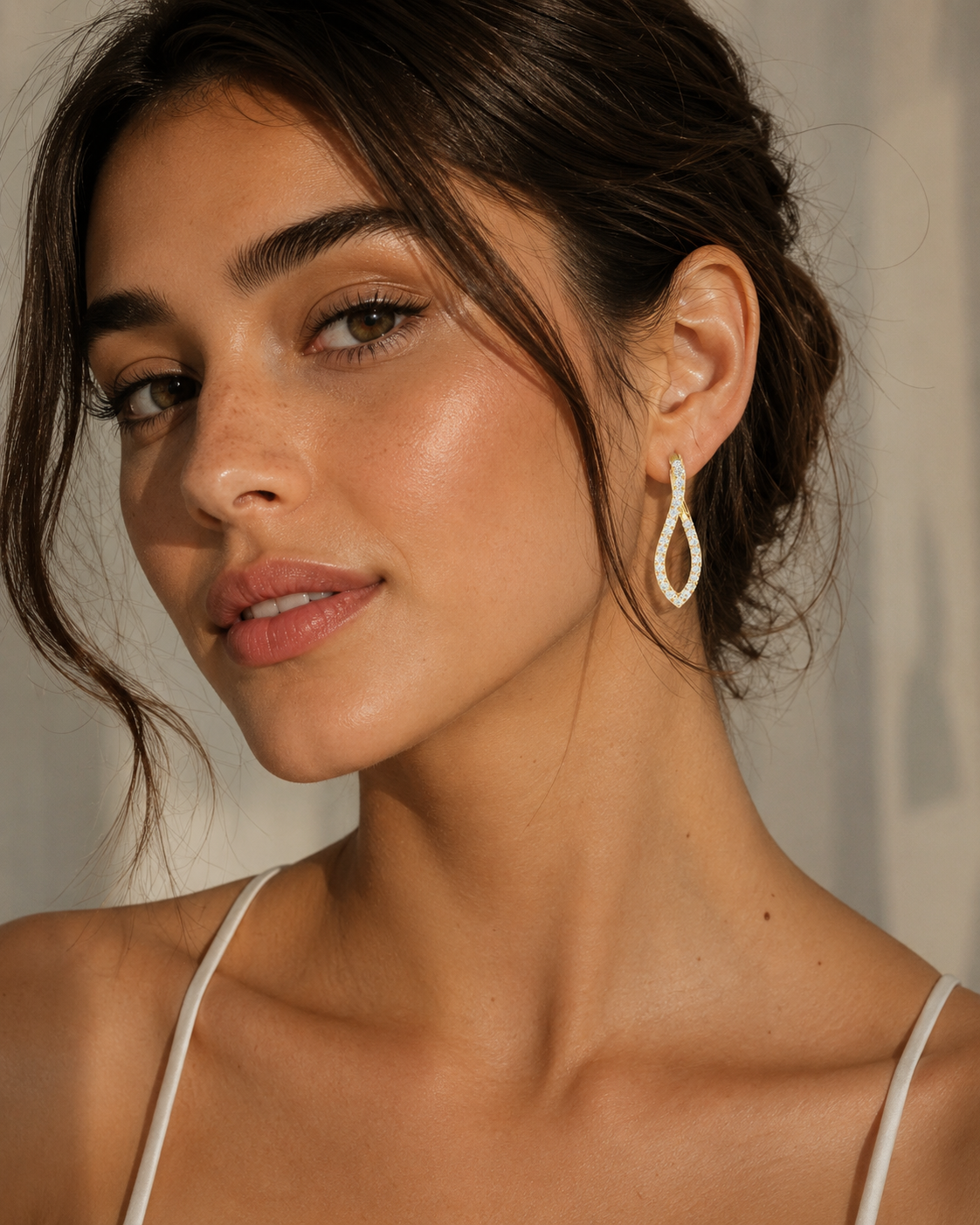 Seraphina Diamond Drop Earrings