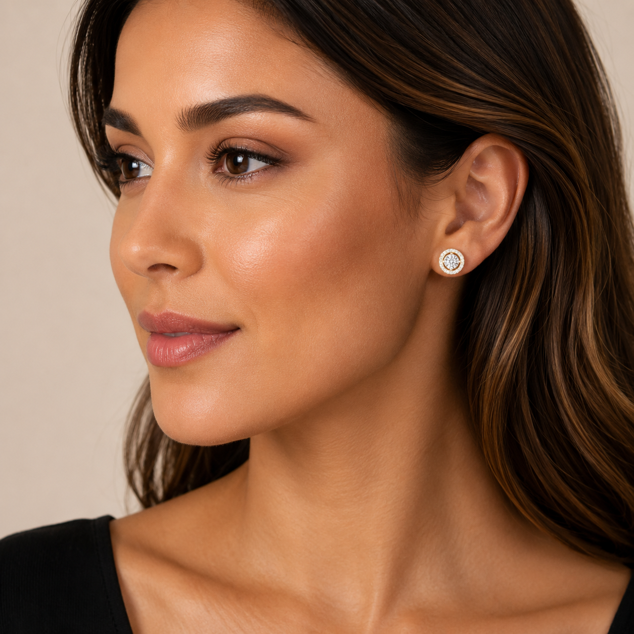 Radiance Halo Studs