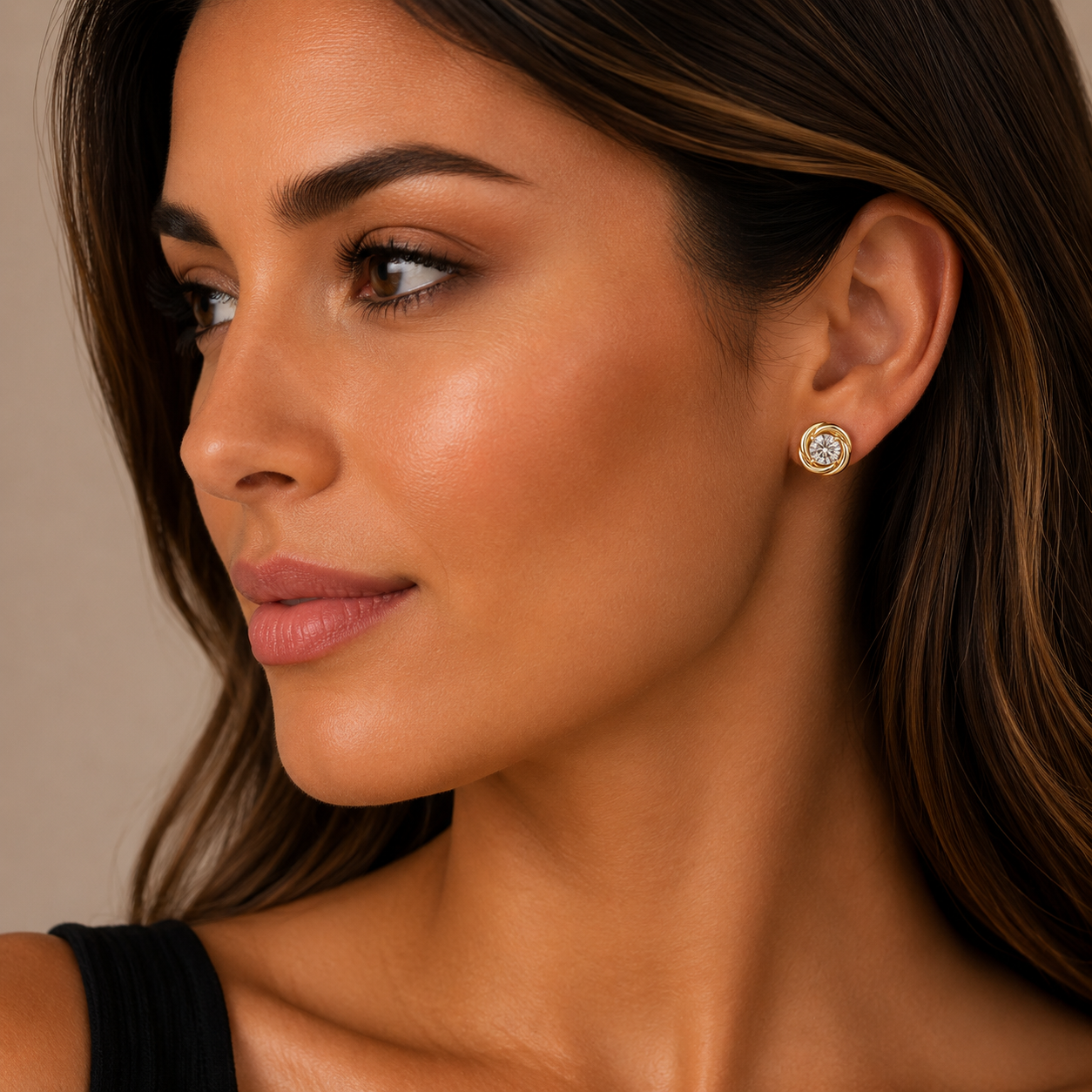Infinity Twist Studs
