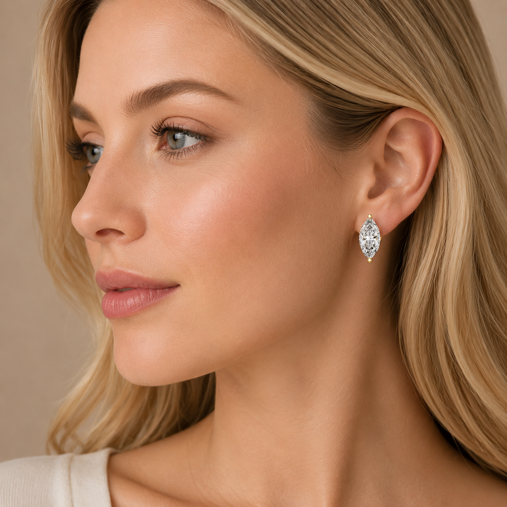 Marquise Luxe Studs