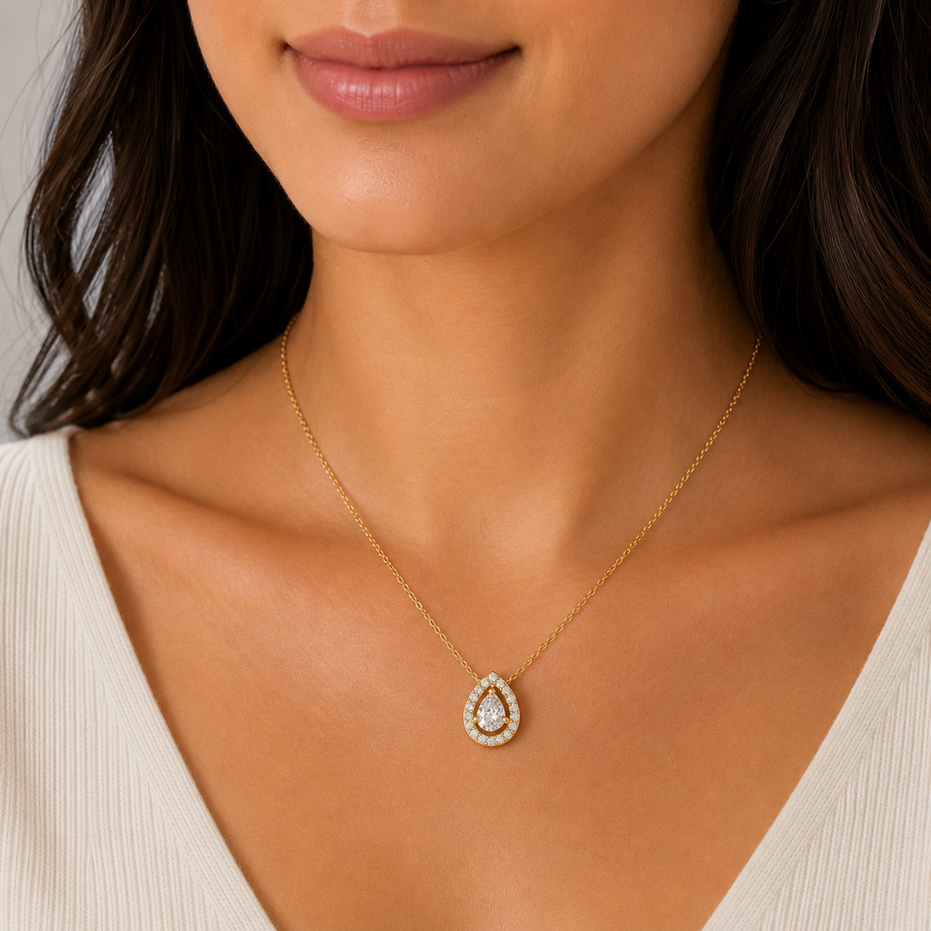 Isadora Teardrop Necklace