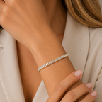 Infinity Emerald Bracelet