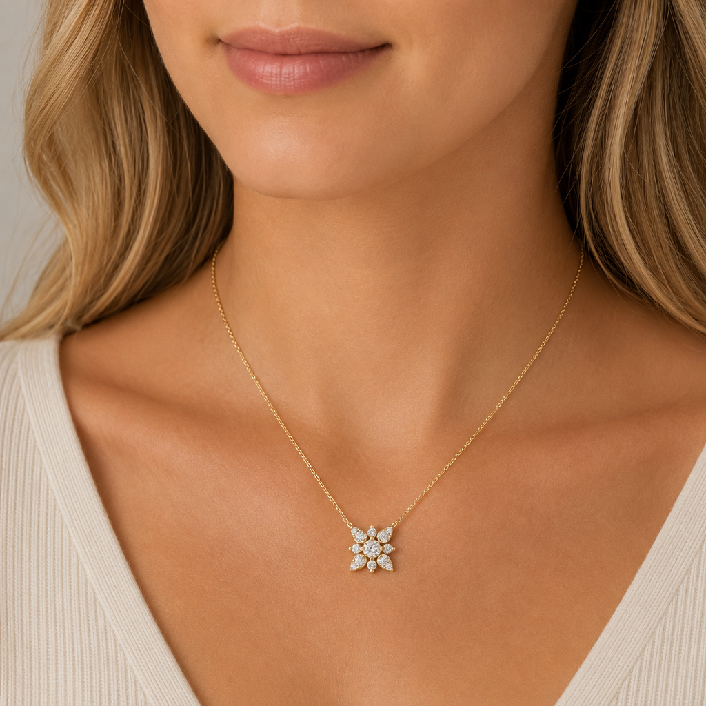 Fleuré Diamond Necklace