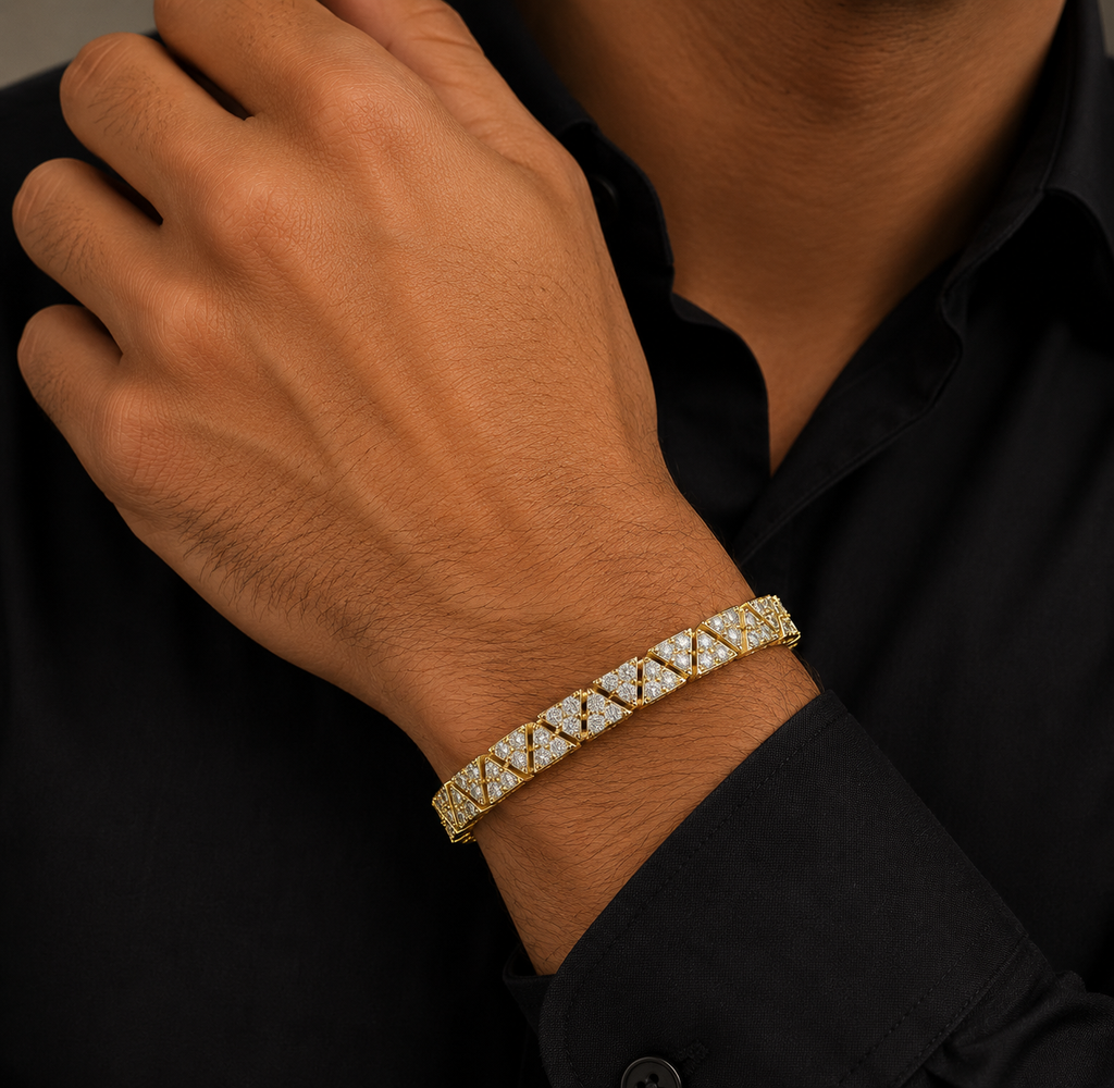 Trinity Triangle Bracelet