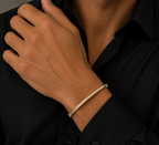 Eclipse Curve Bracelet