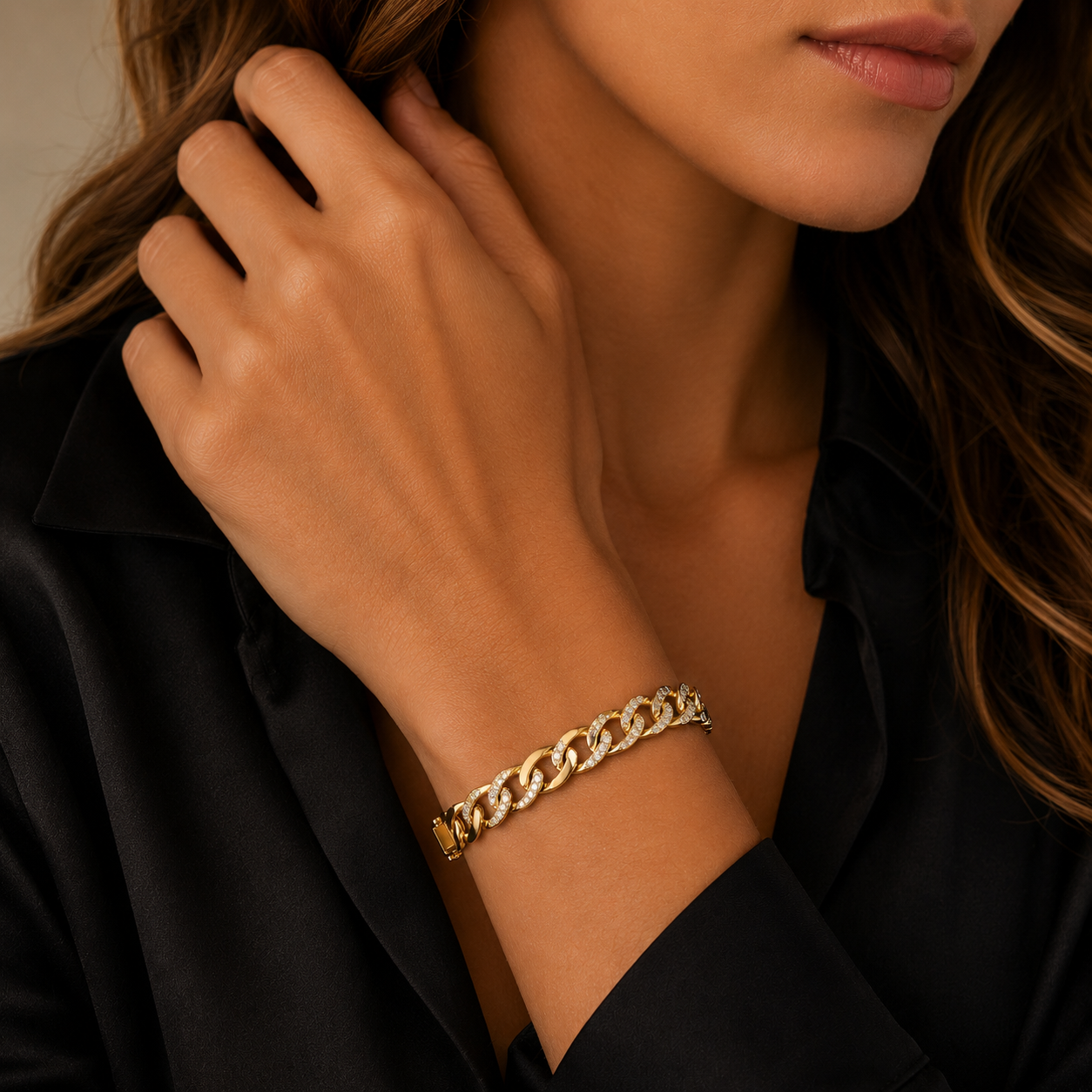 Regal Infinity Link Bracelet