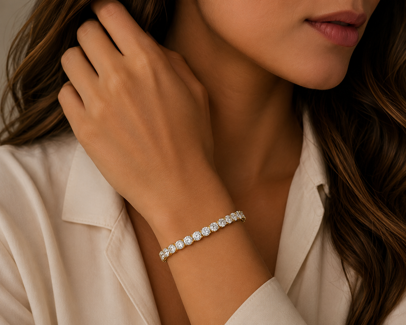 Lustre Tennis Bracelet