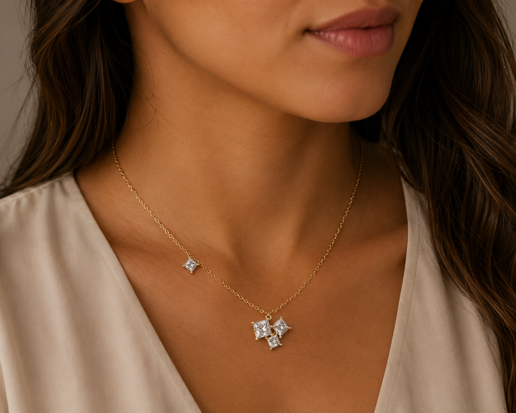 Aria Trio Necklace