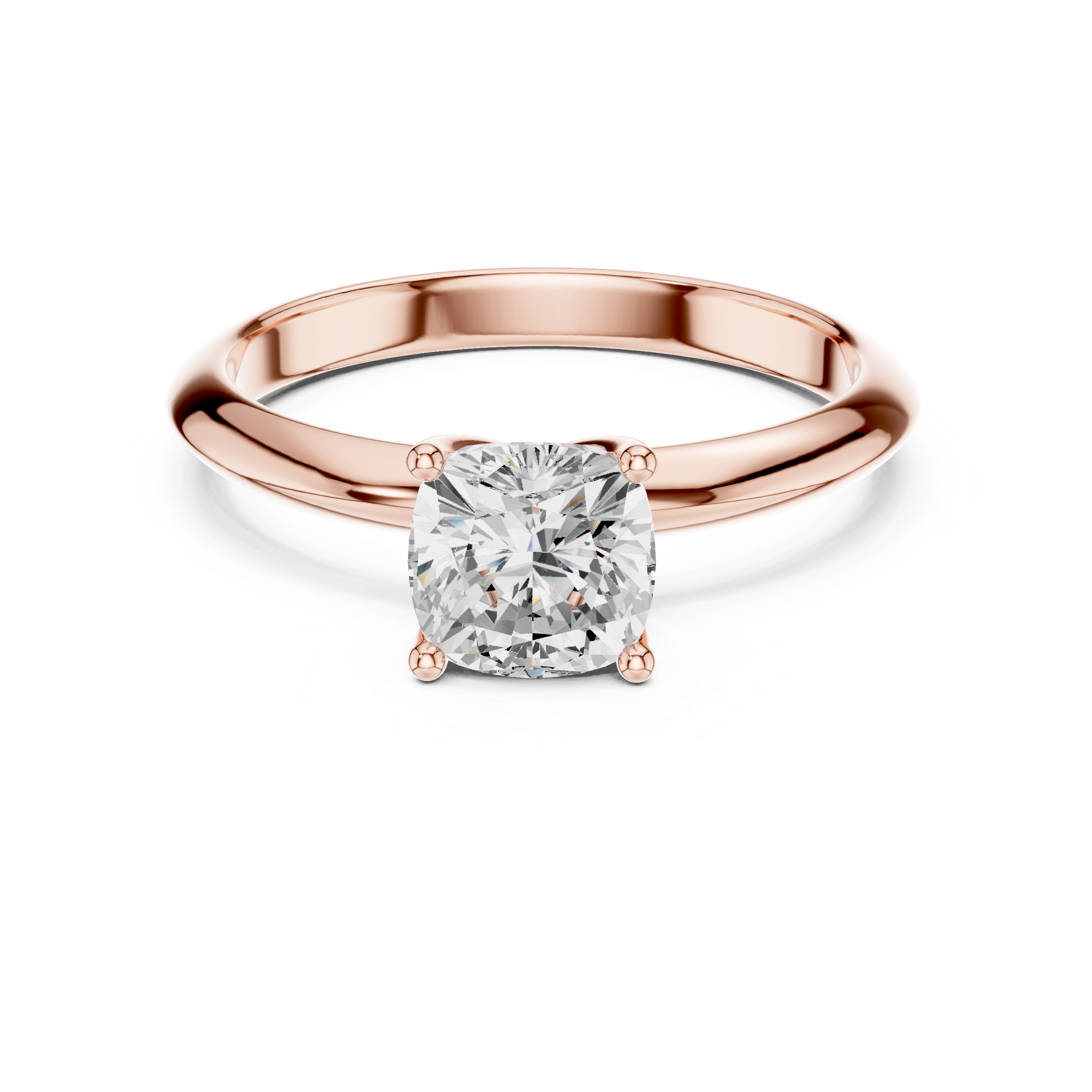 Vivara Cushion Solitaire Ring
