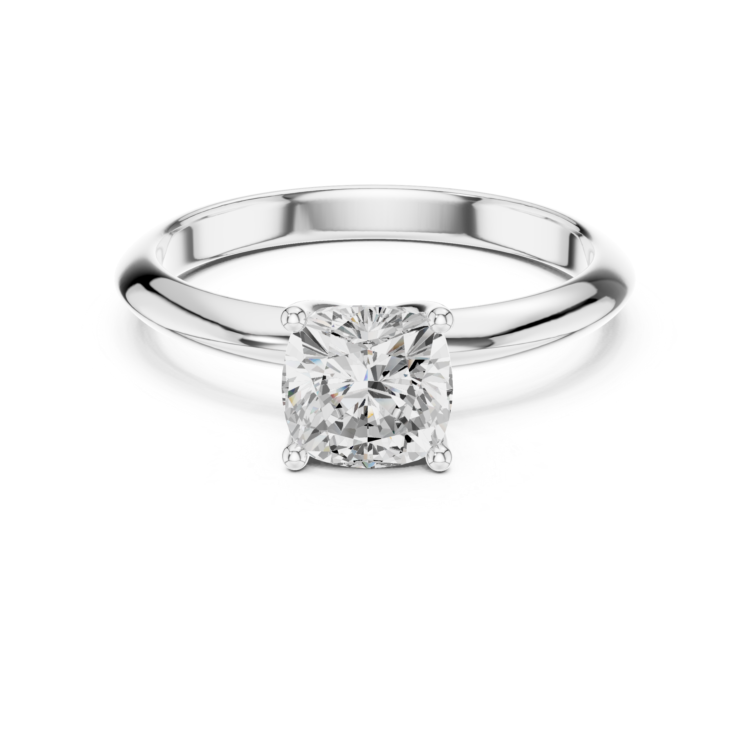 Vivara Cushion Solitaire Ring