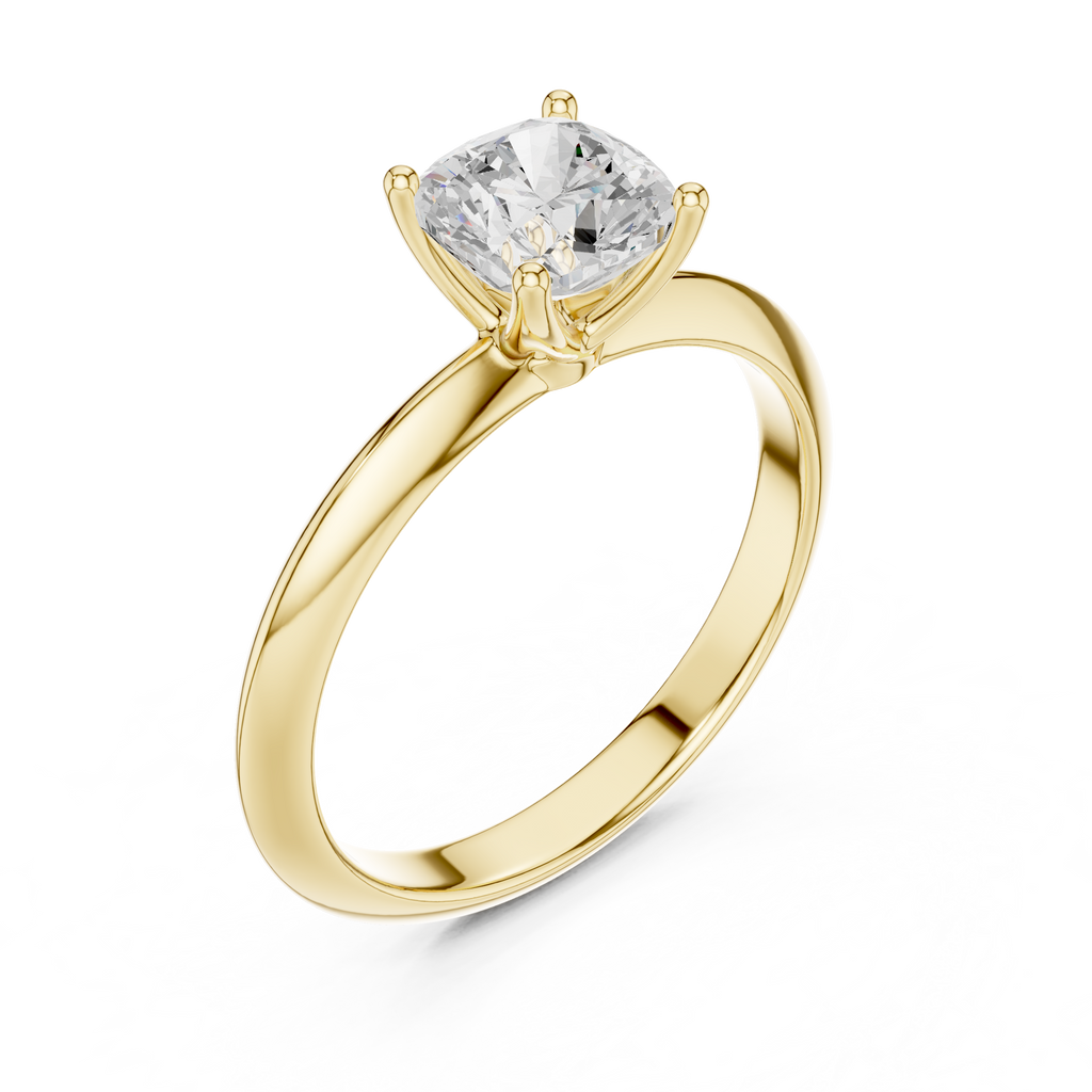 Vivara Cushion Solitaire Ring