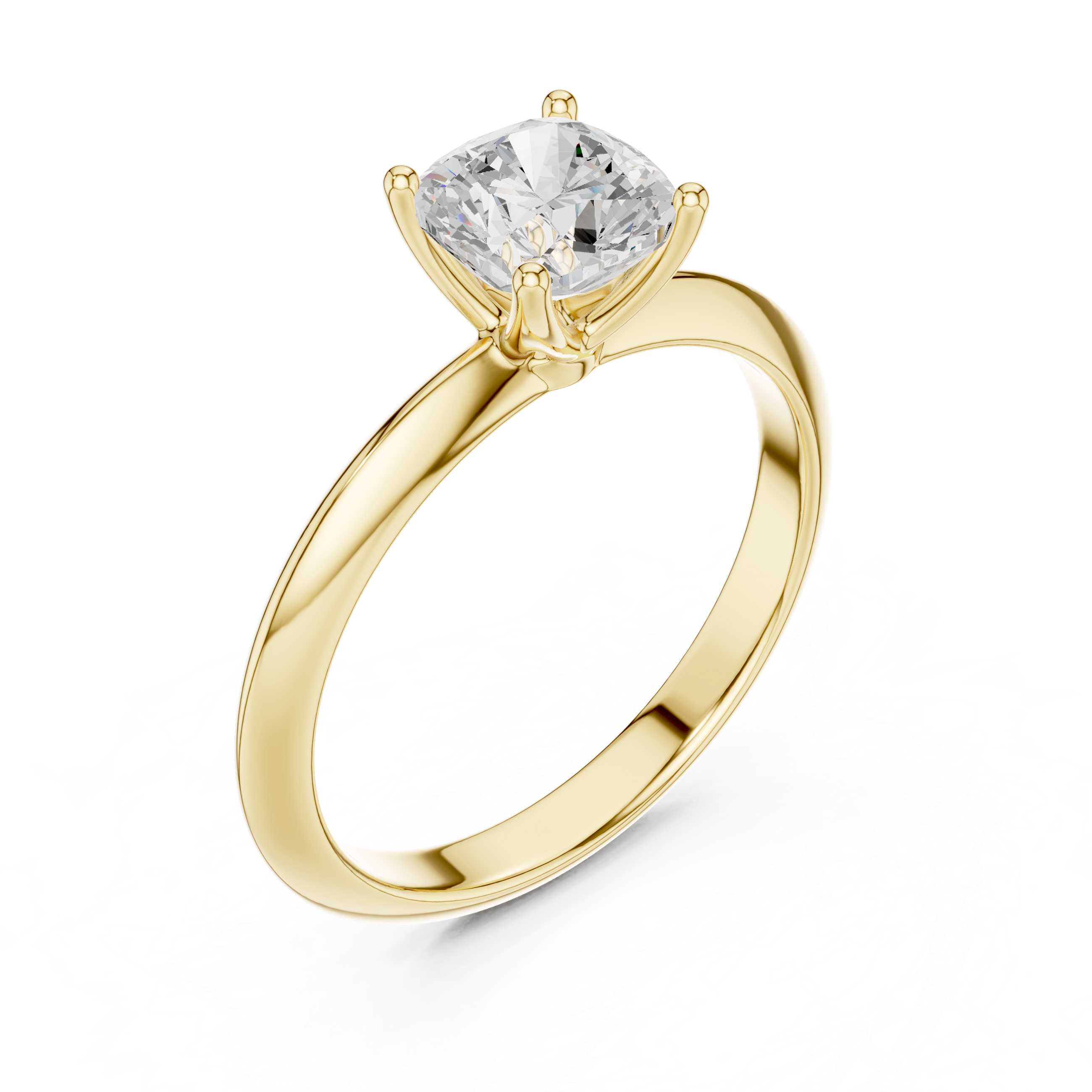 Vivara Cushion Solitaire Ring