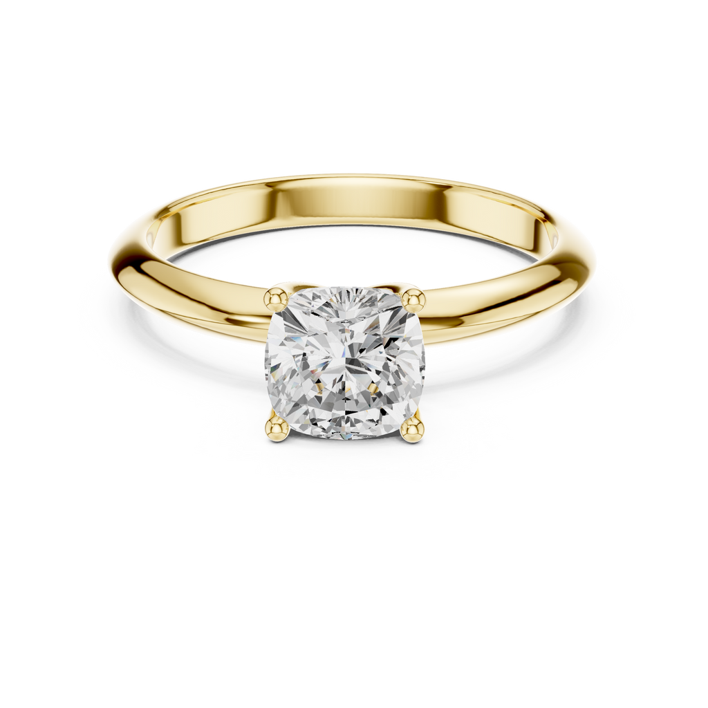 Vivara Cushion Solitaire Ring