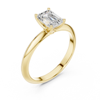 Miravel Emerald Solitaire Ring