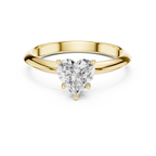 Avelisse Heart Solitaire Ring