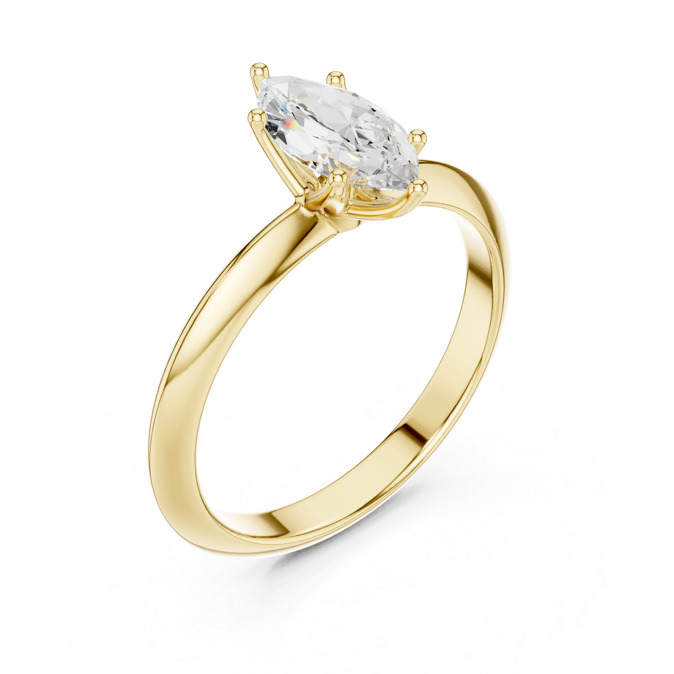 Elovia Marquise Diamond Ring