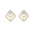 Chevron Luxe Studs