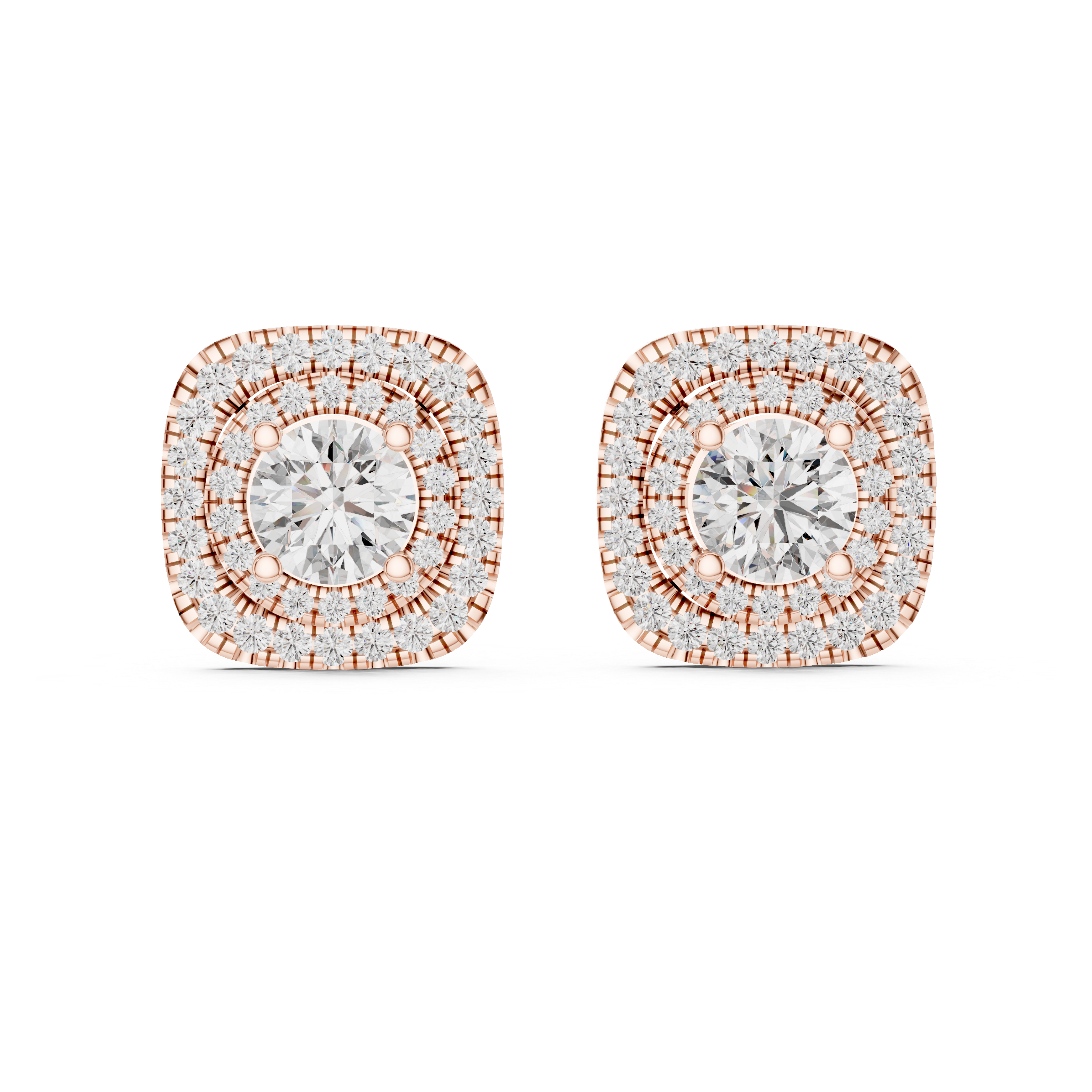 Grand Halo Studs