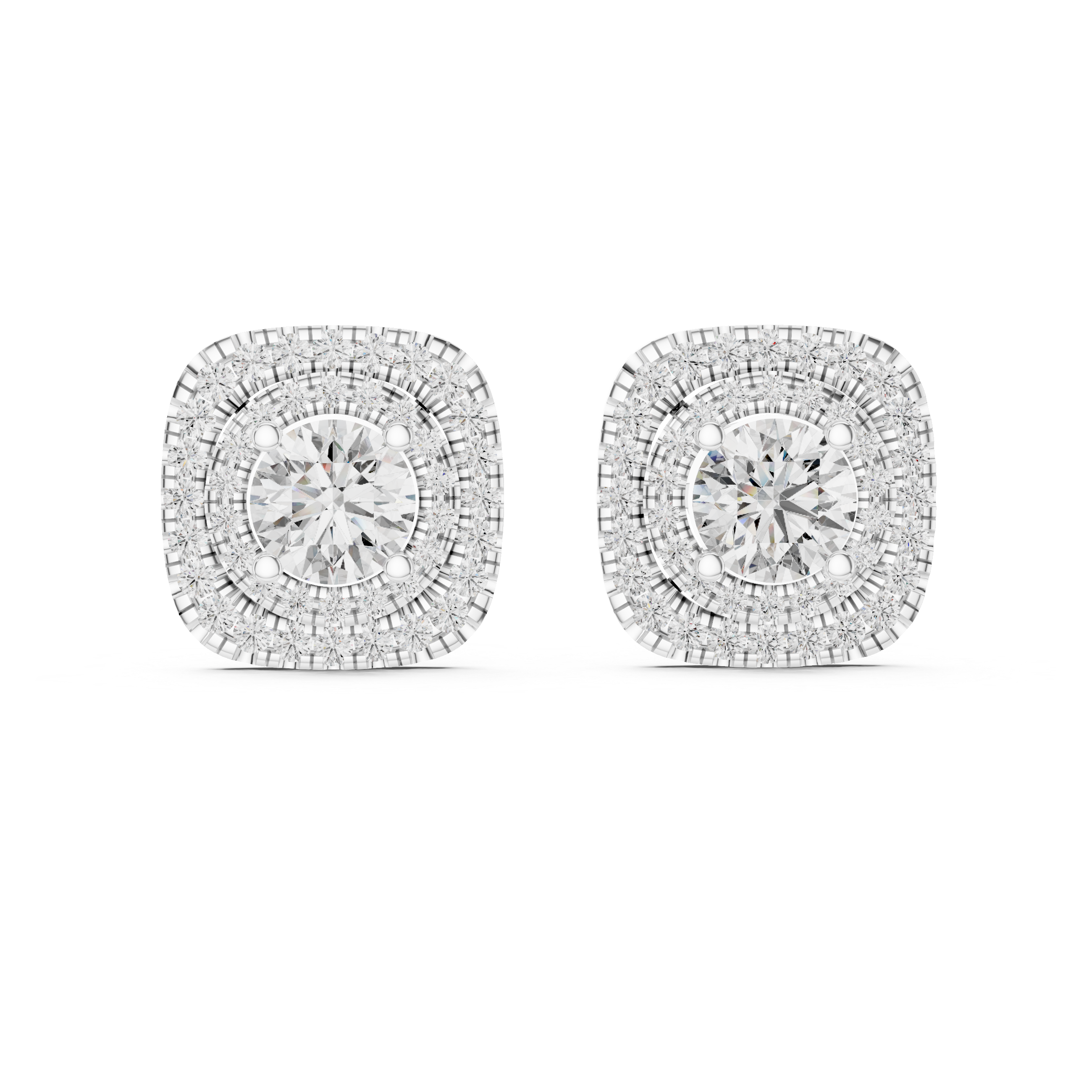 Grand Halo Studs