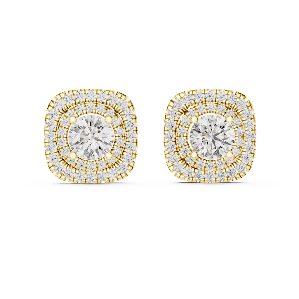 Grand Halo Studs