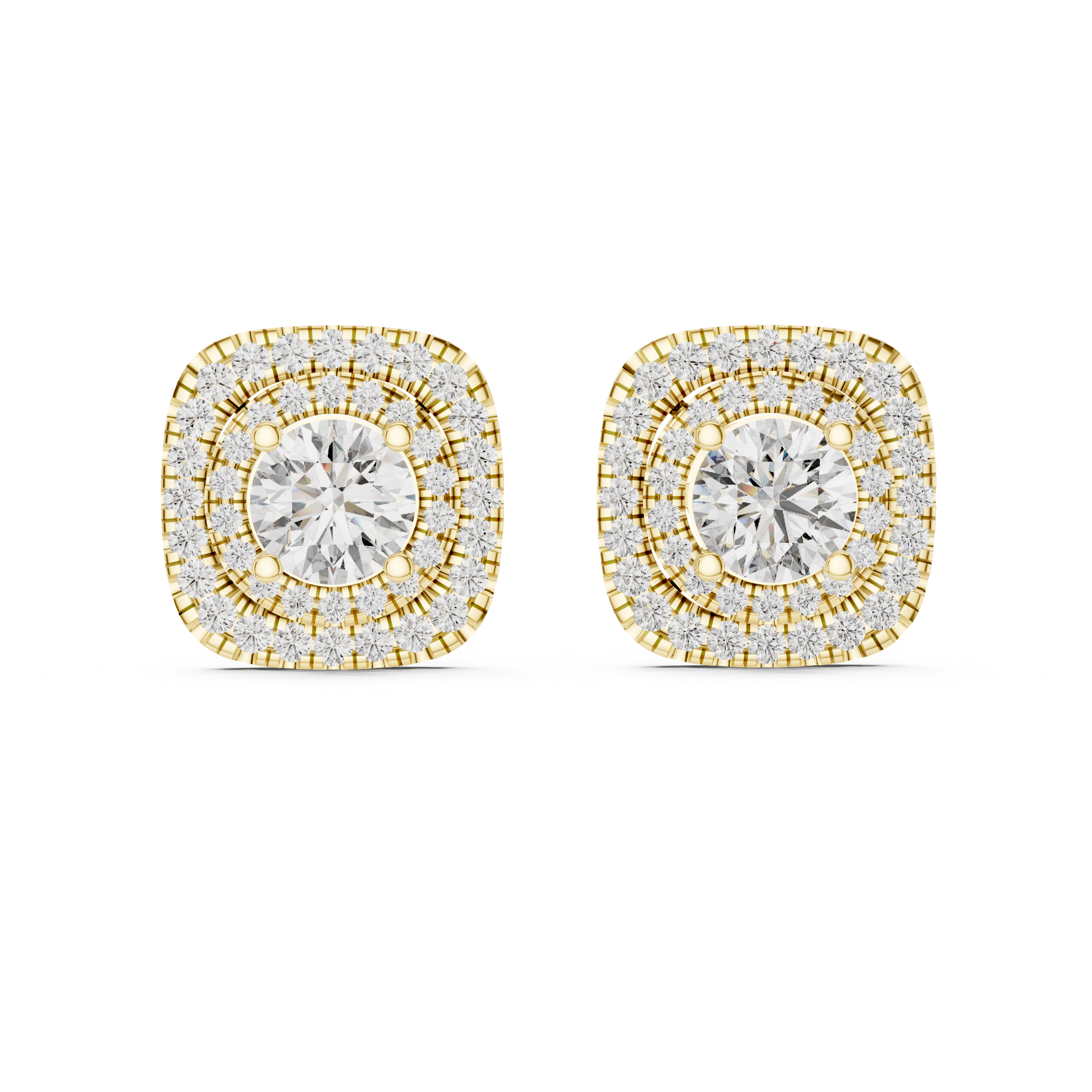 Grand Halo Studs