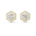 Hexa Halo Studs