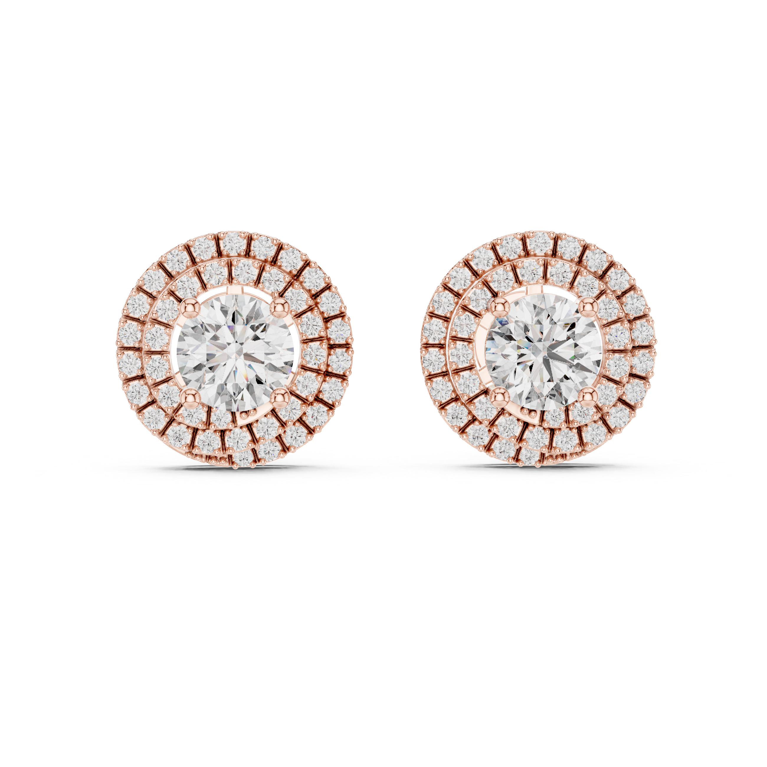 Sunburst Halo Studs