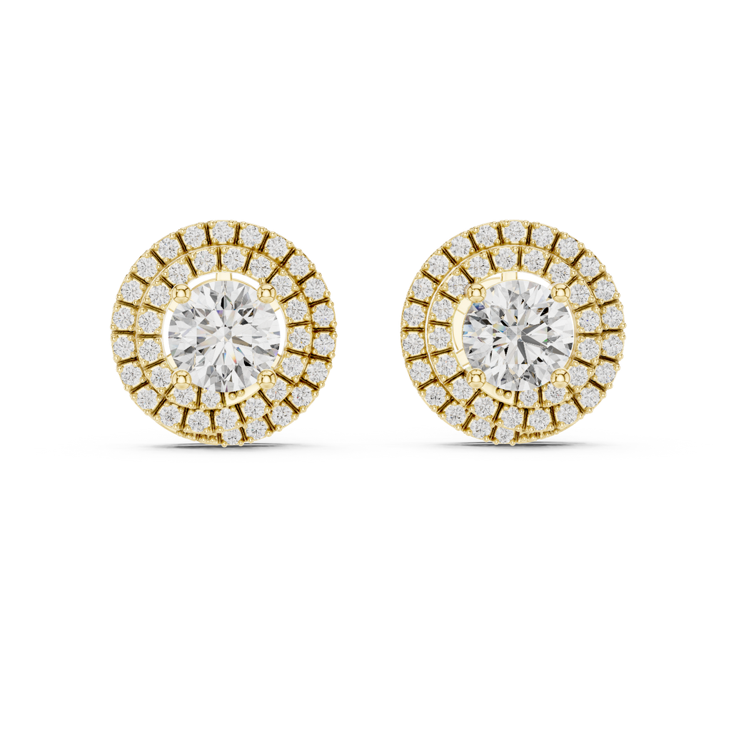 Sunburst Halo Studs