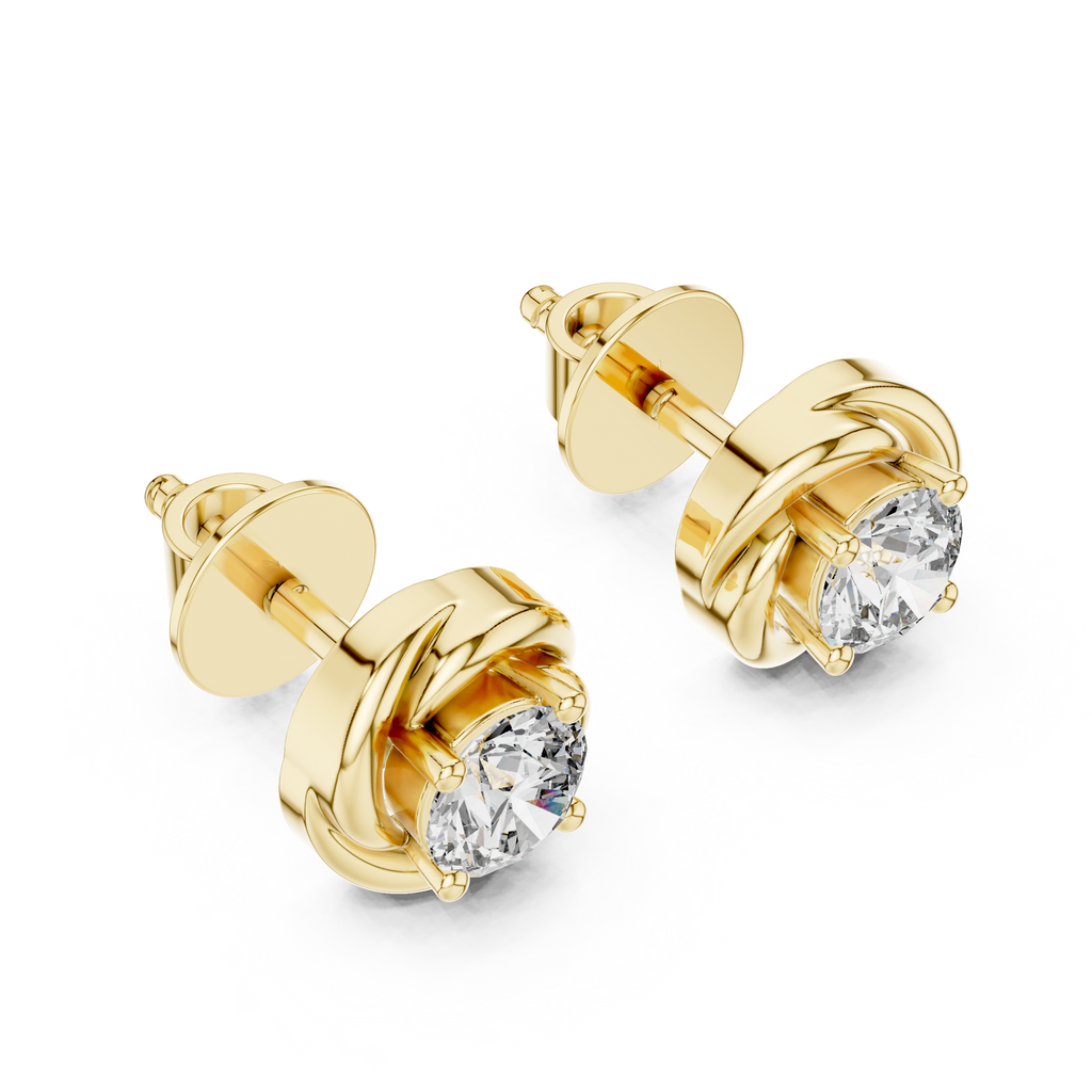 Infinity Twist Studs