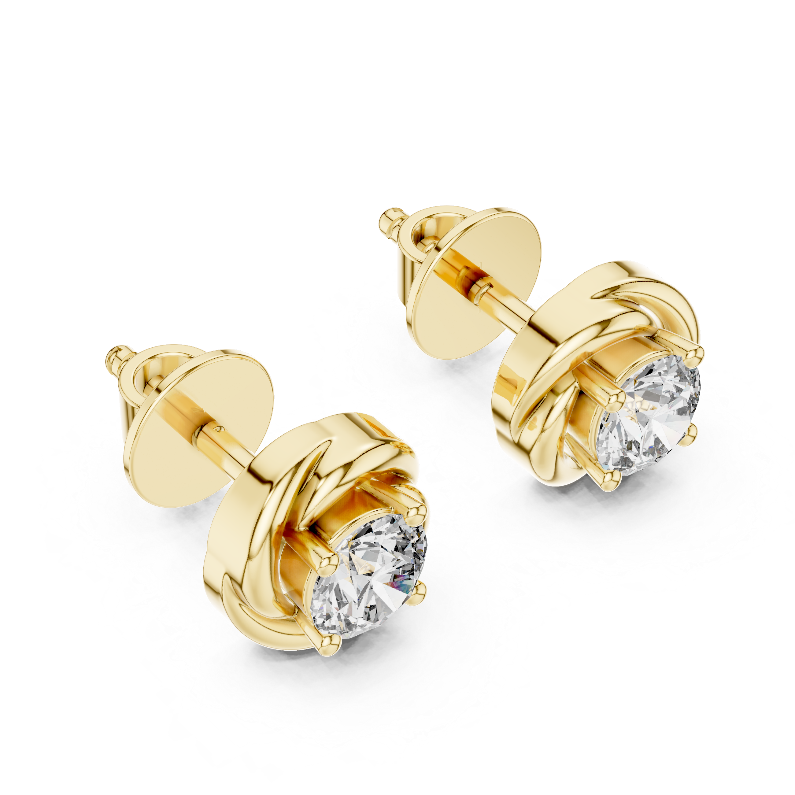 Infinity Twist Studs
