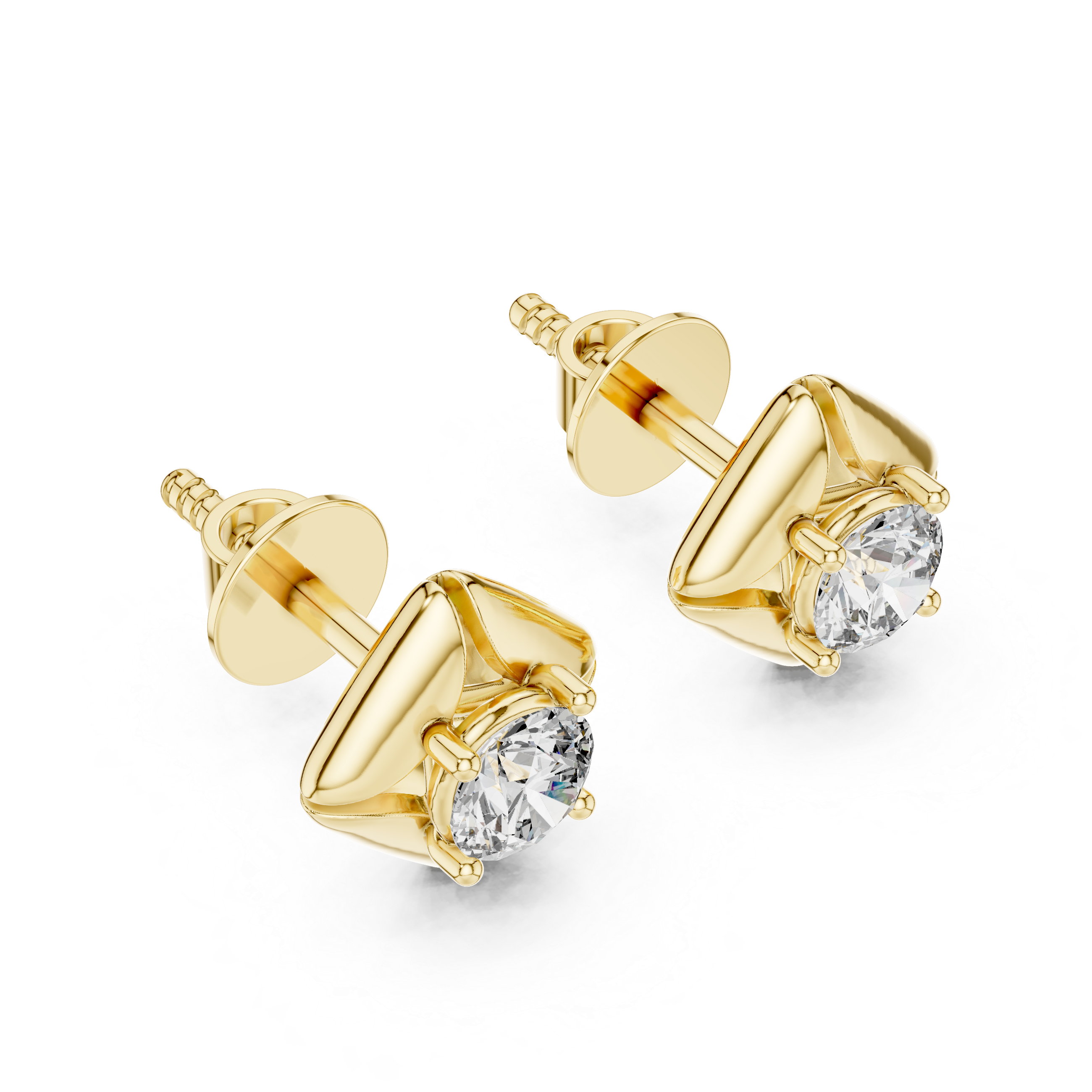 Compass Bloom Studs