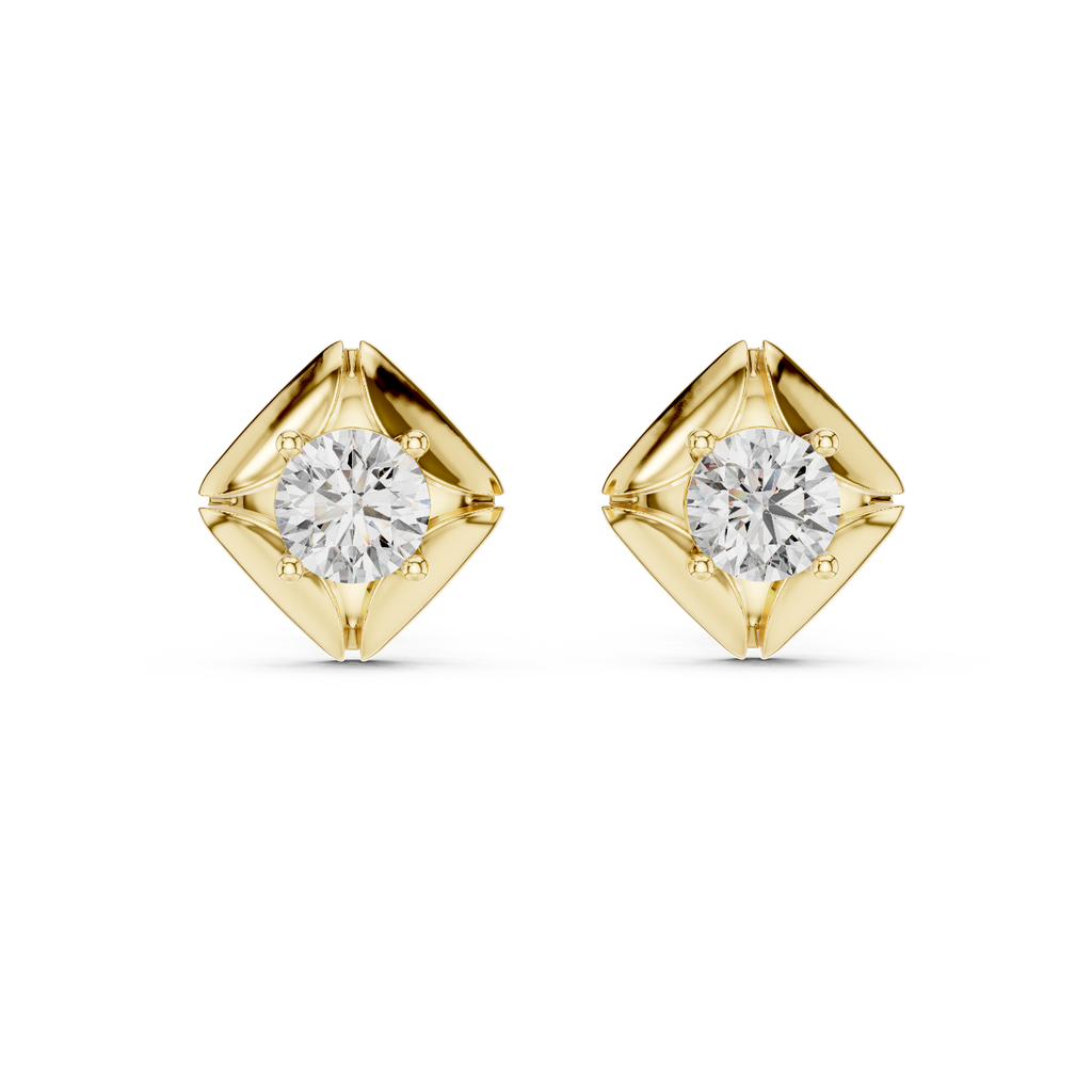 Compass Bloom Studs