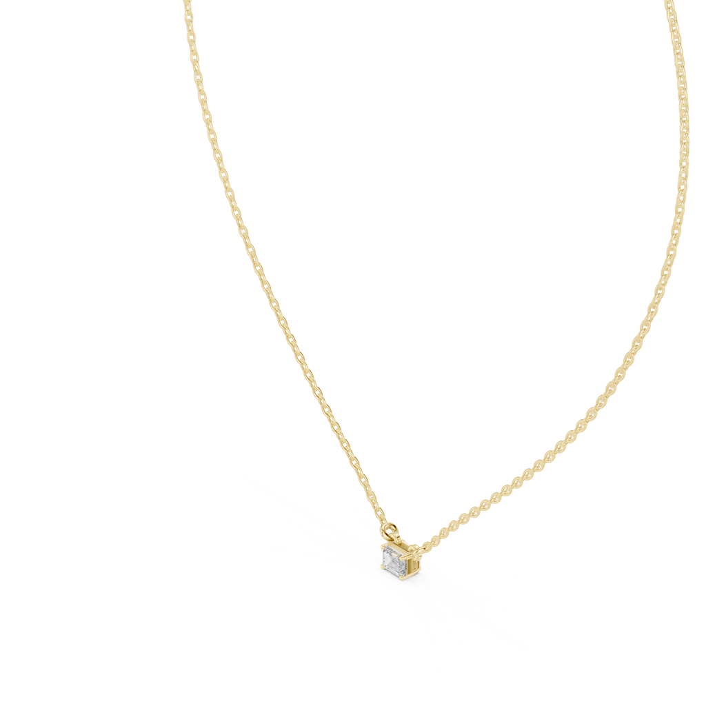 Radiant Emerald Necklace