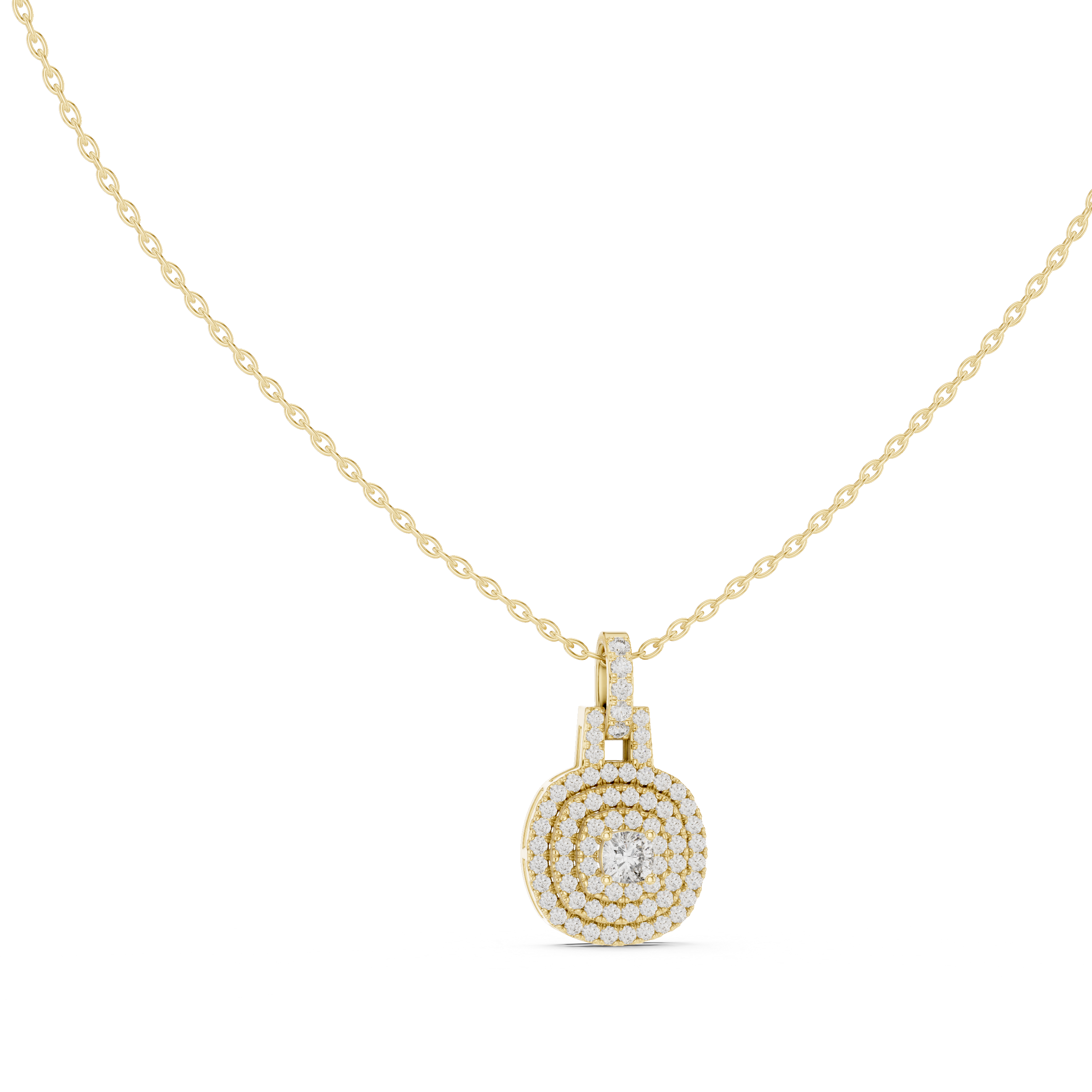 Divina Halo Necklace