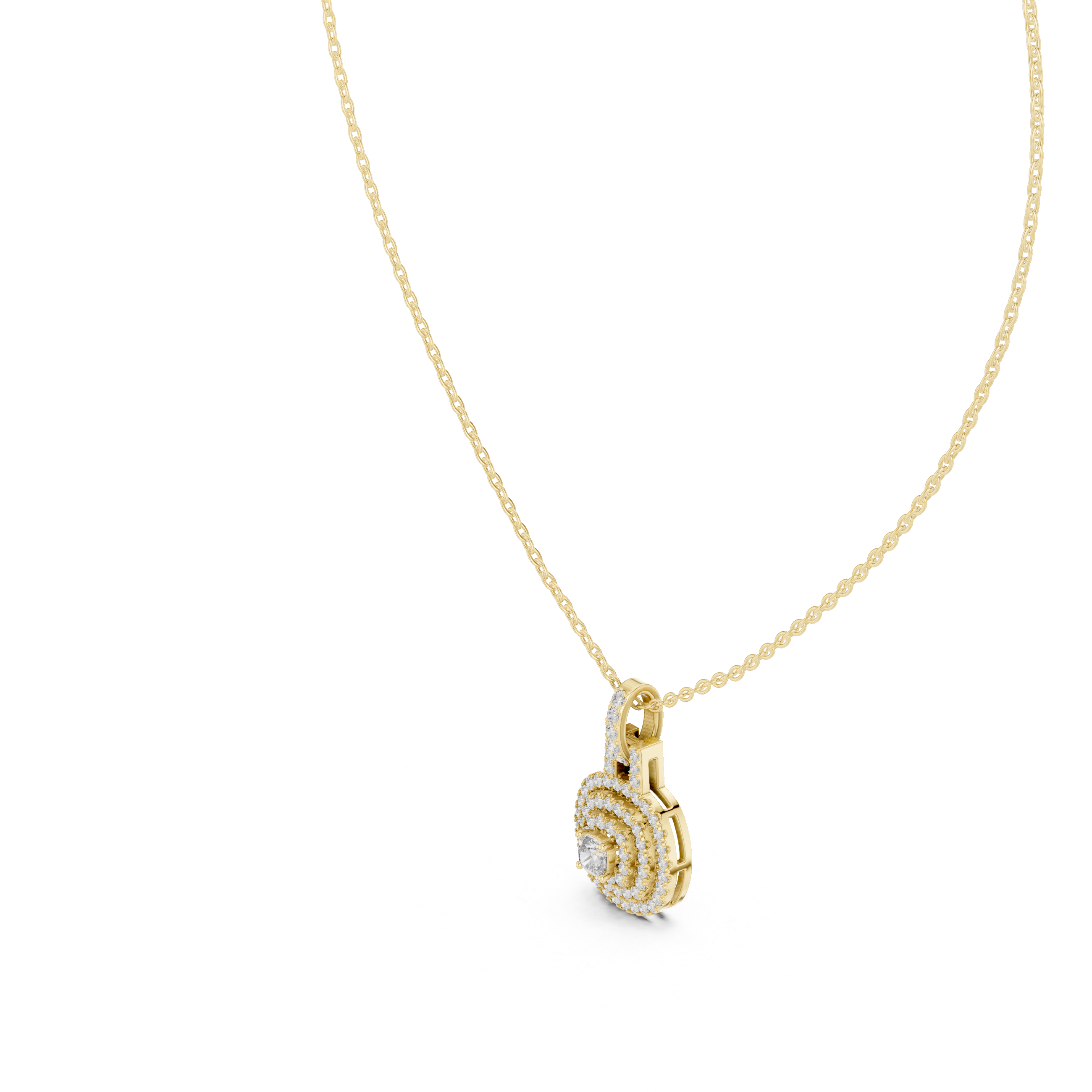 Divina Halo Necklace