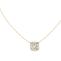 Rosette Diamond Necklace