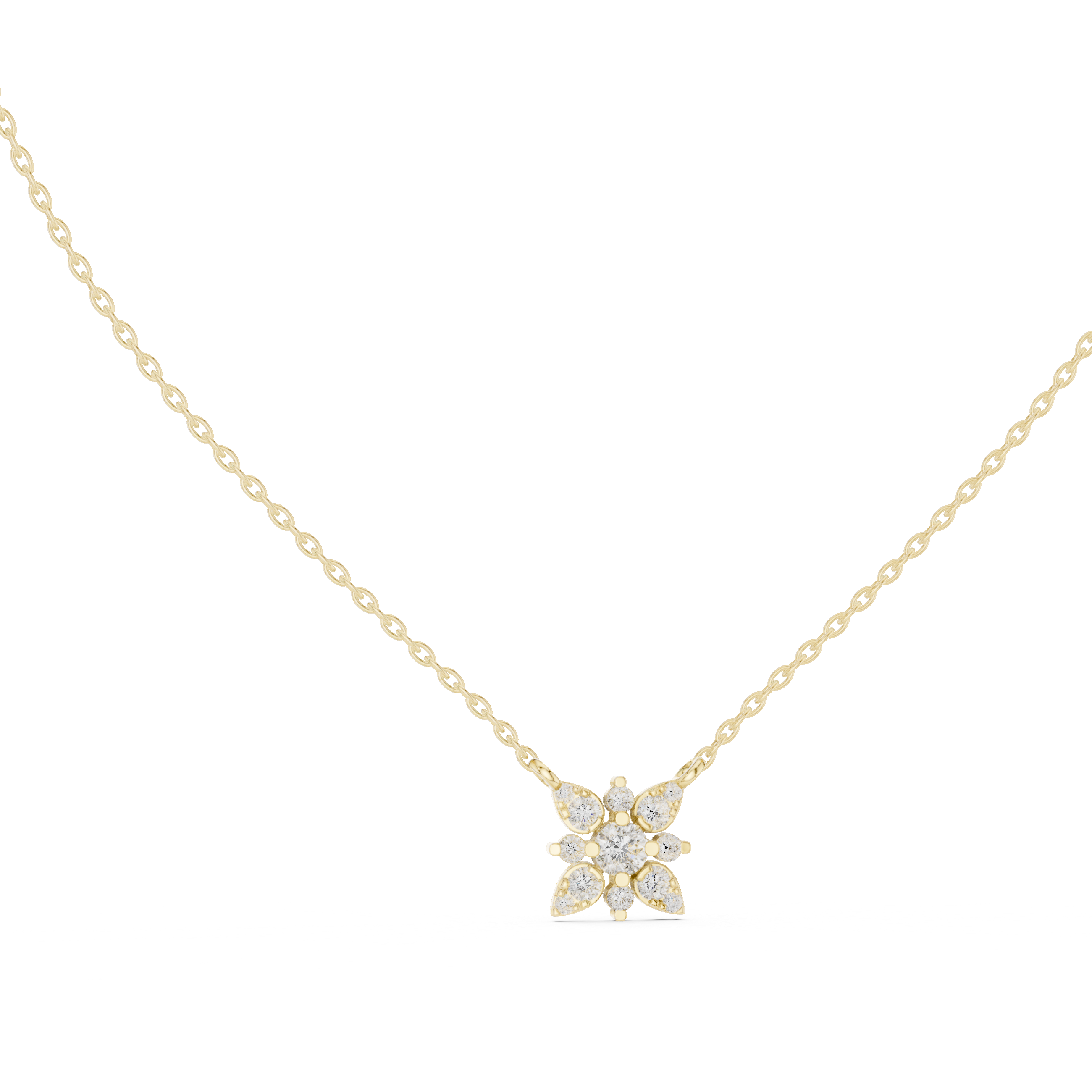 Fleuré Diamond Necklace