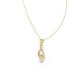 Amorette Teardrop Necklace