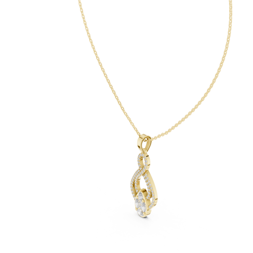 Amorette Teardrop Necklace